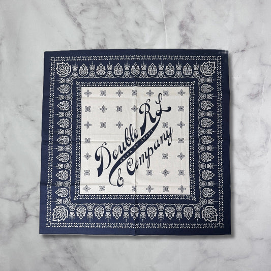 RRL Indigo Paisley Bandana