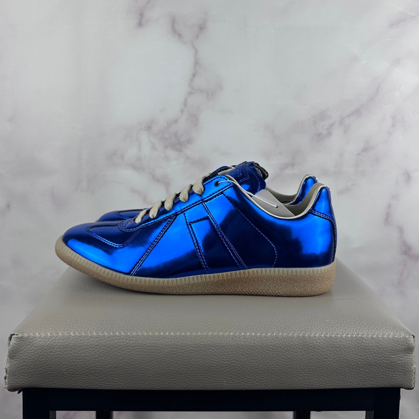 Maison Margiela Replica GAT Trainer Metallic Blue