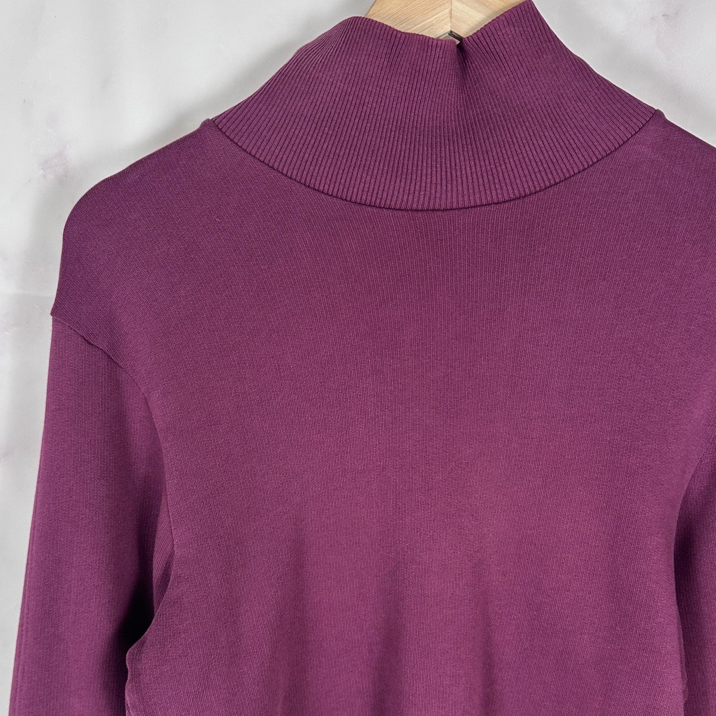 Y/Project Burgundy Flap Layer Sweatshirt