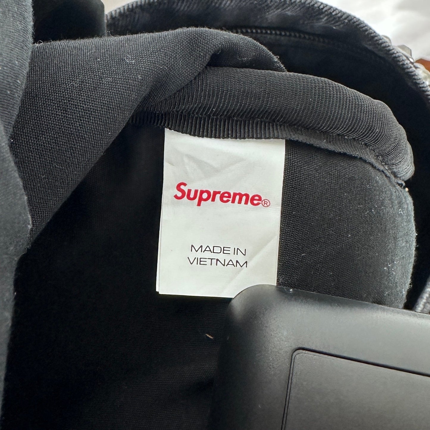 Supreme x b.b. Simon Black Denim Backpack