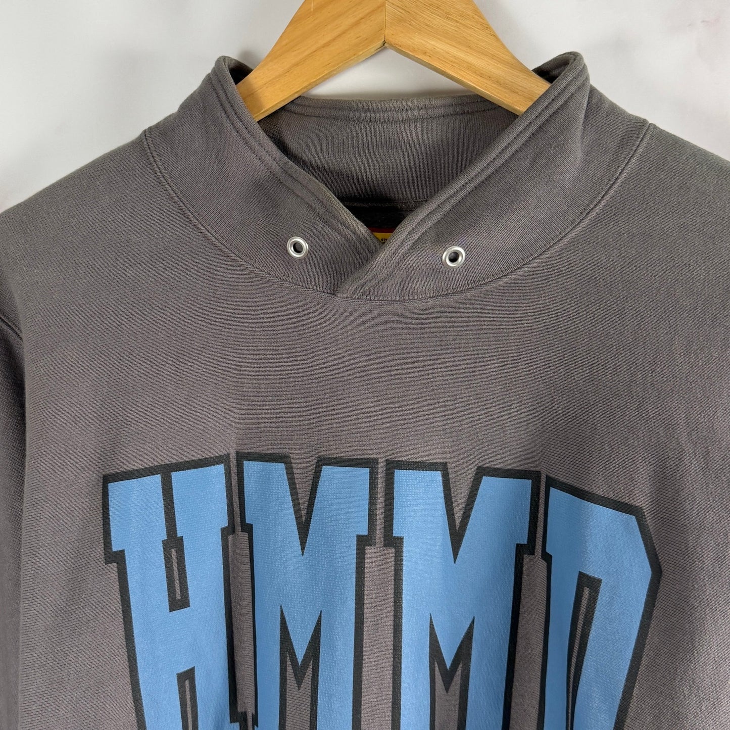 Human Made HMMD Grey Trainer Pullover Sweatshirt