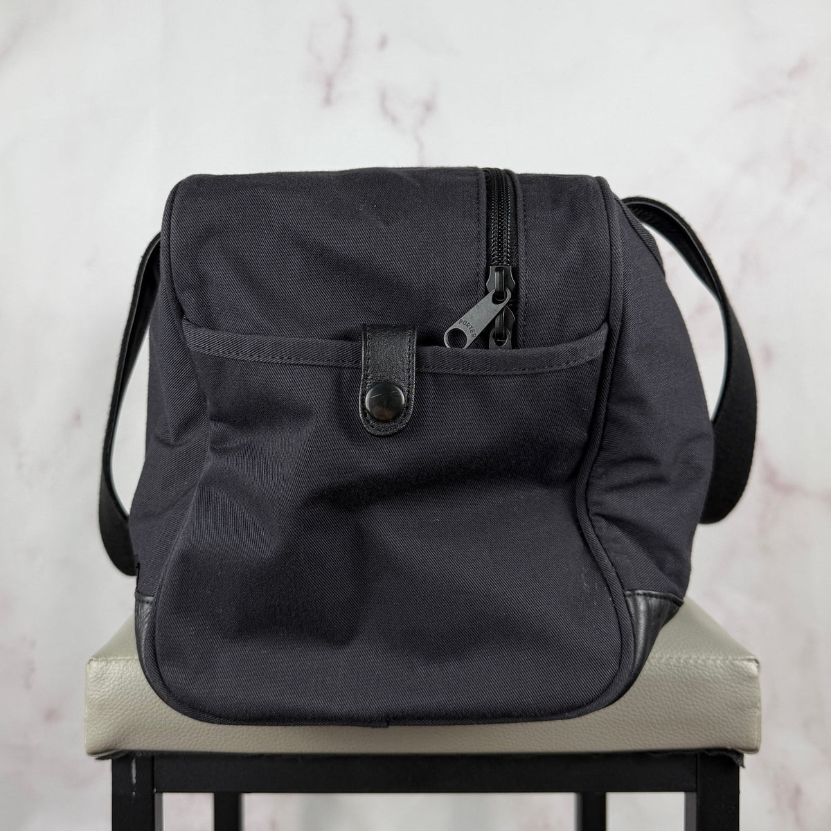 Porter Yoshida & Co. Black Boston Travel Bag