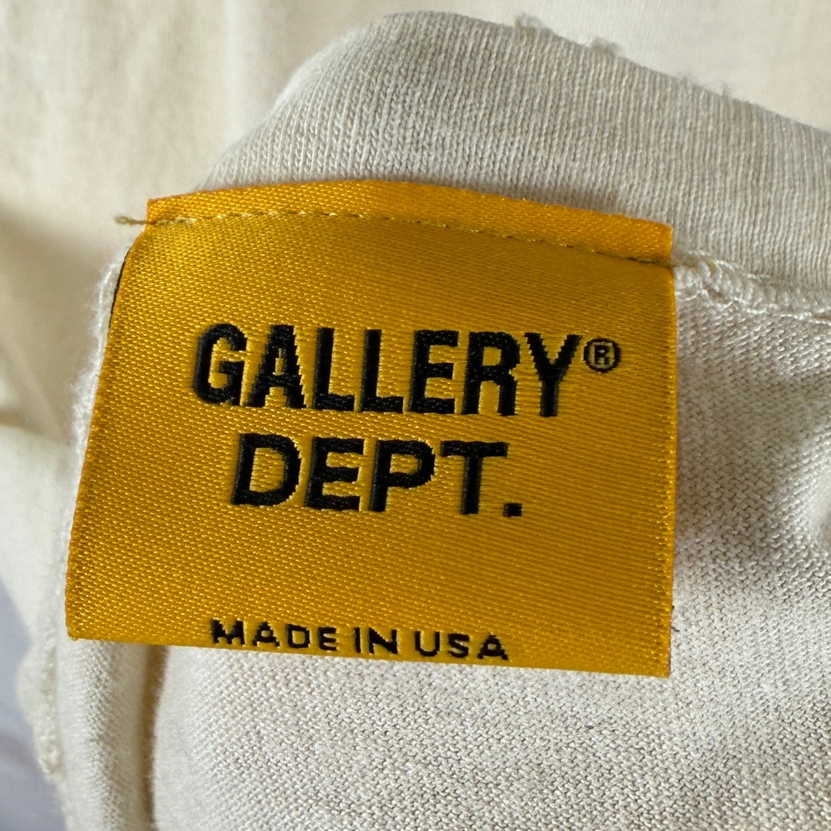 Gallery Dept. x Doc Johnson Cream Dead Batteries Tee