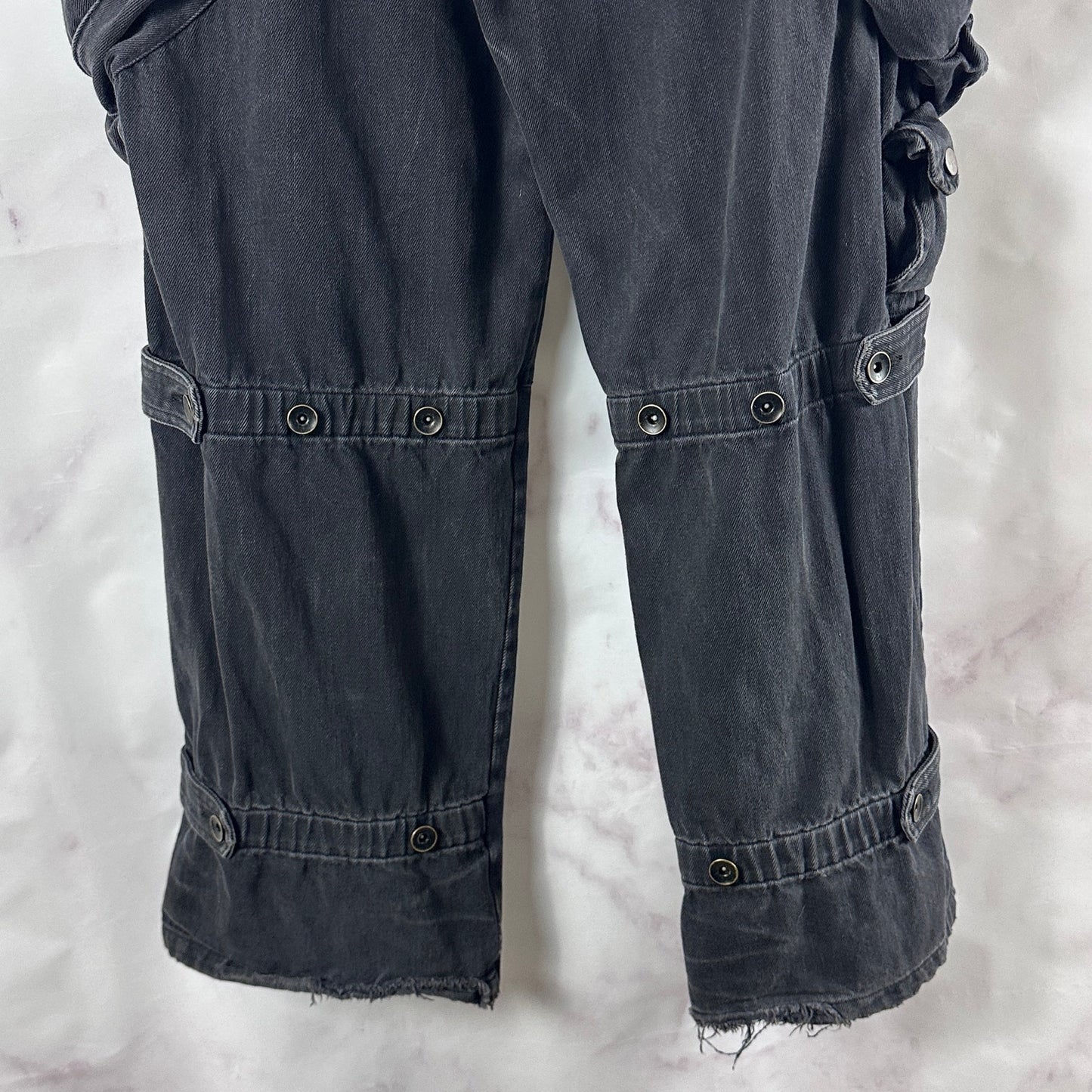 Julius A/W08 Black Gas Mask Cargo Pants