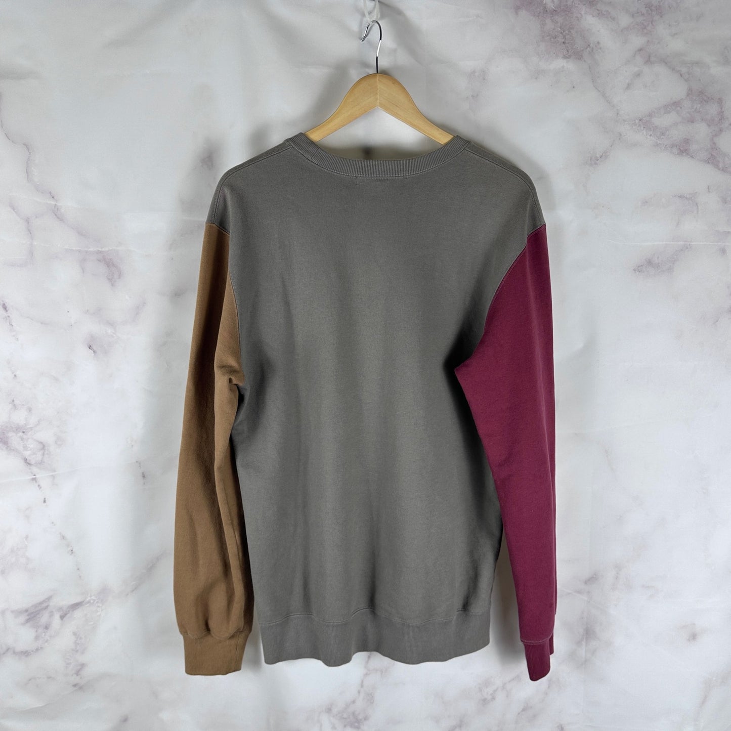 Comme des Garçons Homme Deux Colorblock Crewneck Sweatshirt