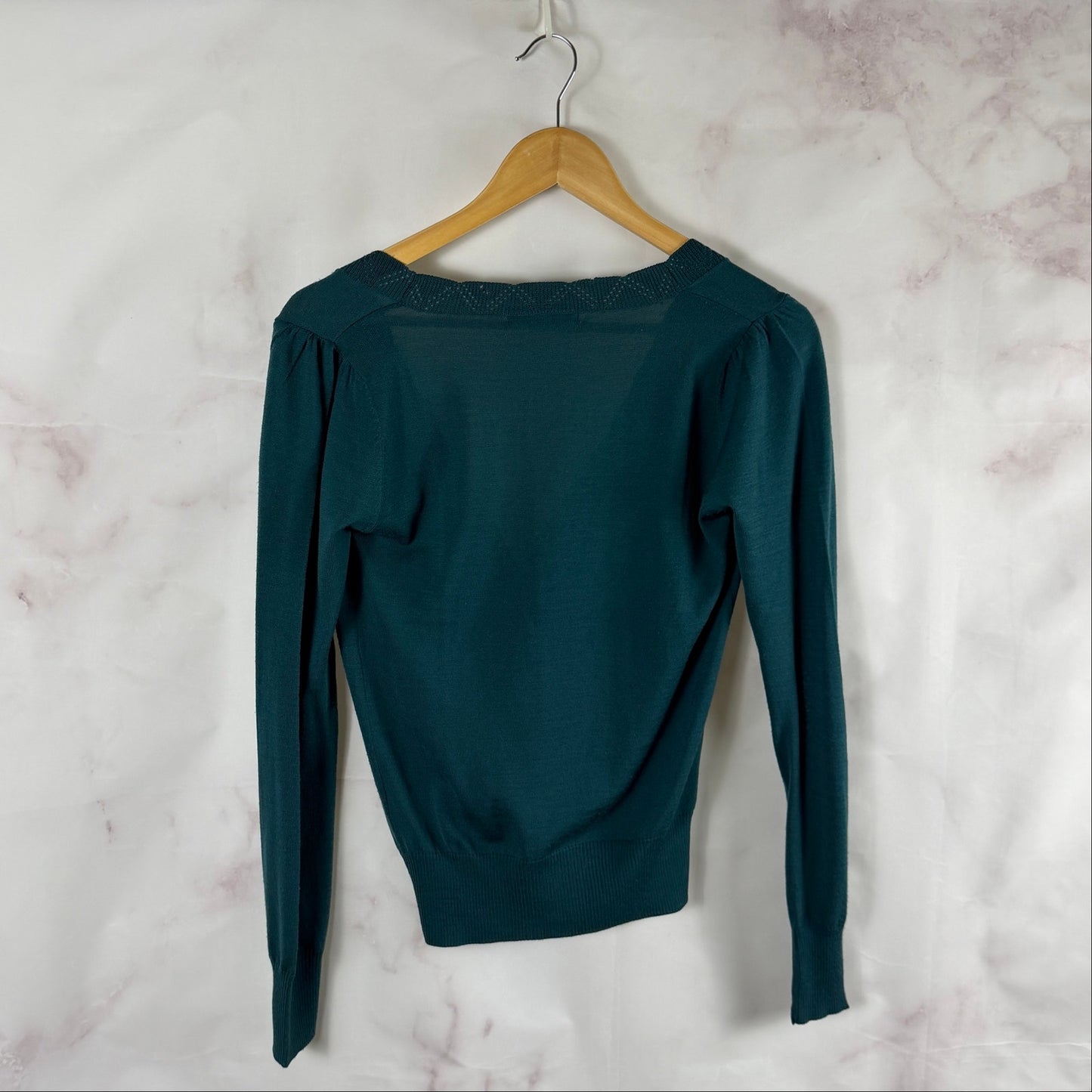 Hysteric Glamour Green Scorpion Knit Cardigan