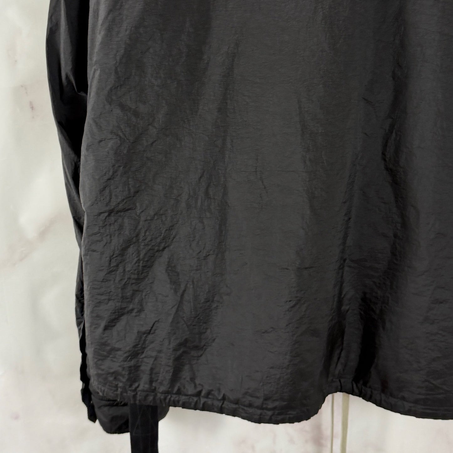 Rick Owens DRKSHDW Snap Front Black Coach Jacket