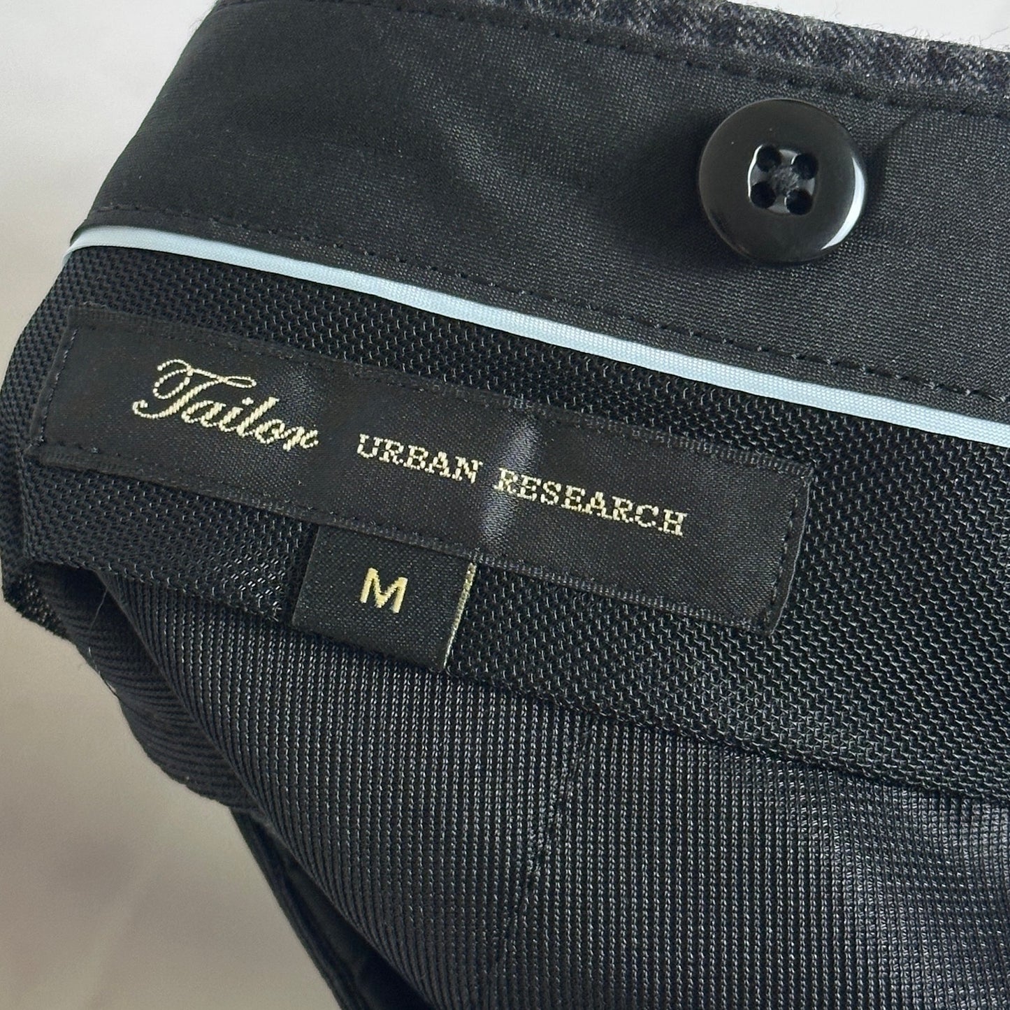 Urban Research Tailor Combatwool Black Pants