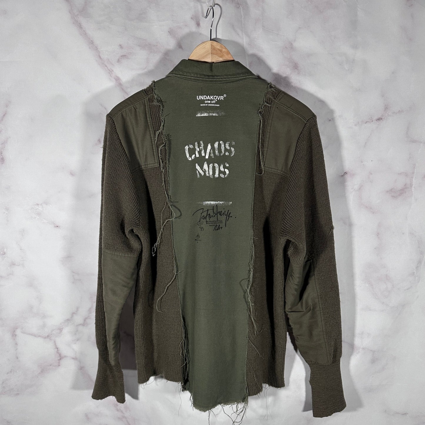 Undercover UNDAKOVR One Off Military Green Hybrid Shirt