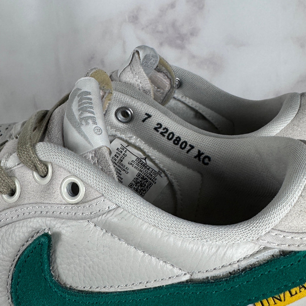Nike x Union Jordan 1 Retro AJKO Low SP Sail Leather