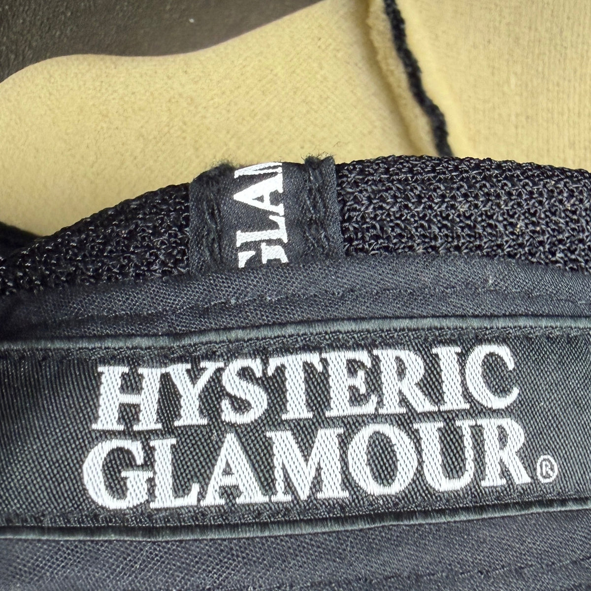 Hysteric Glamour Black Bear Chain Snapback
