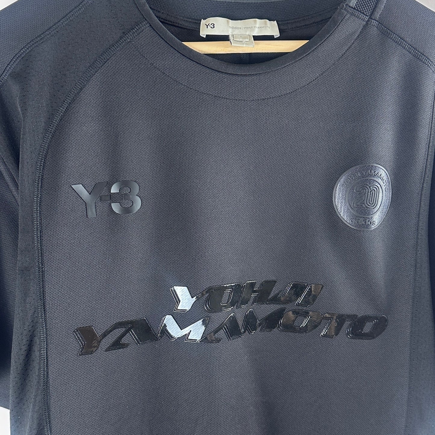 Adidas Y-3 Yohji Yamamoto Black Jersey