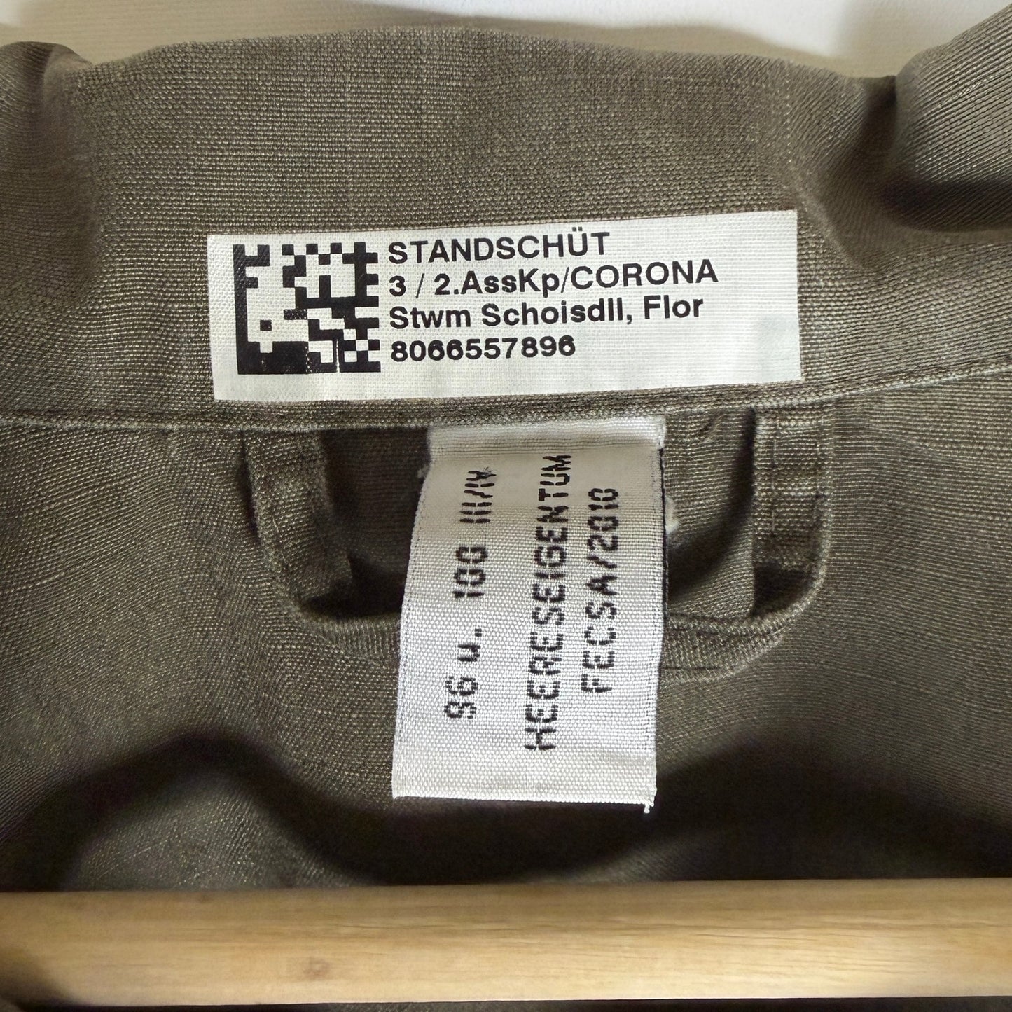 Austrian Military Green KAZ-03 Ripstop Shirt