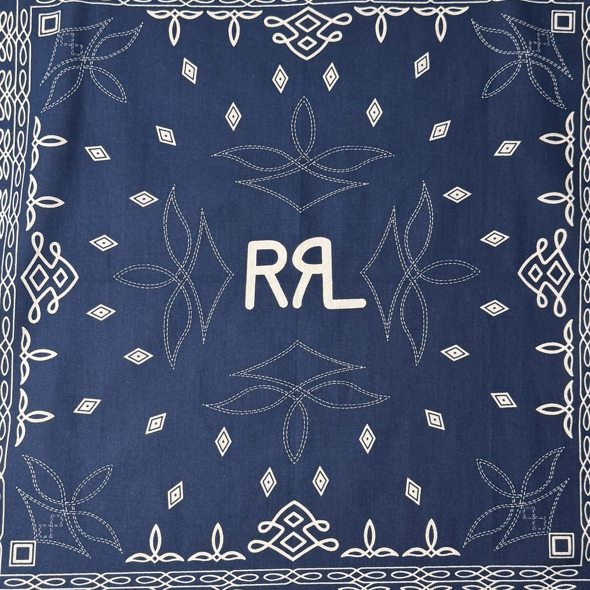 RRL Indigo Paisley Bandana