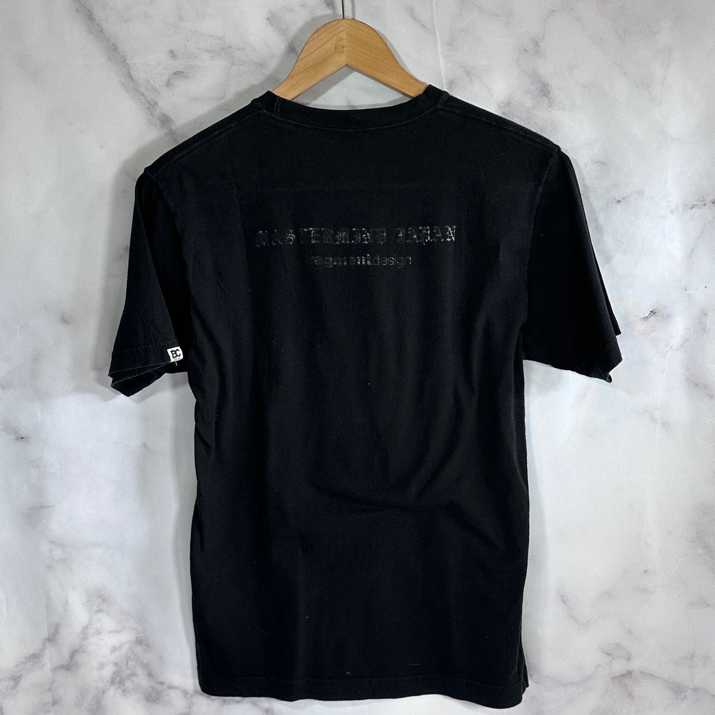 Mastermind Japan x Fragment Design Base Control Black Logo Tee