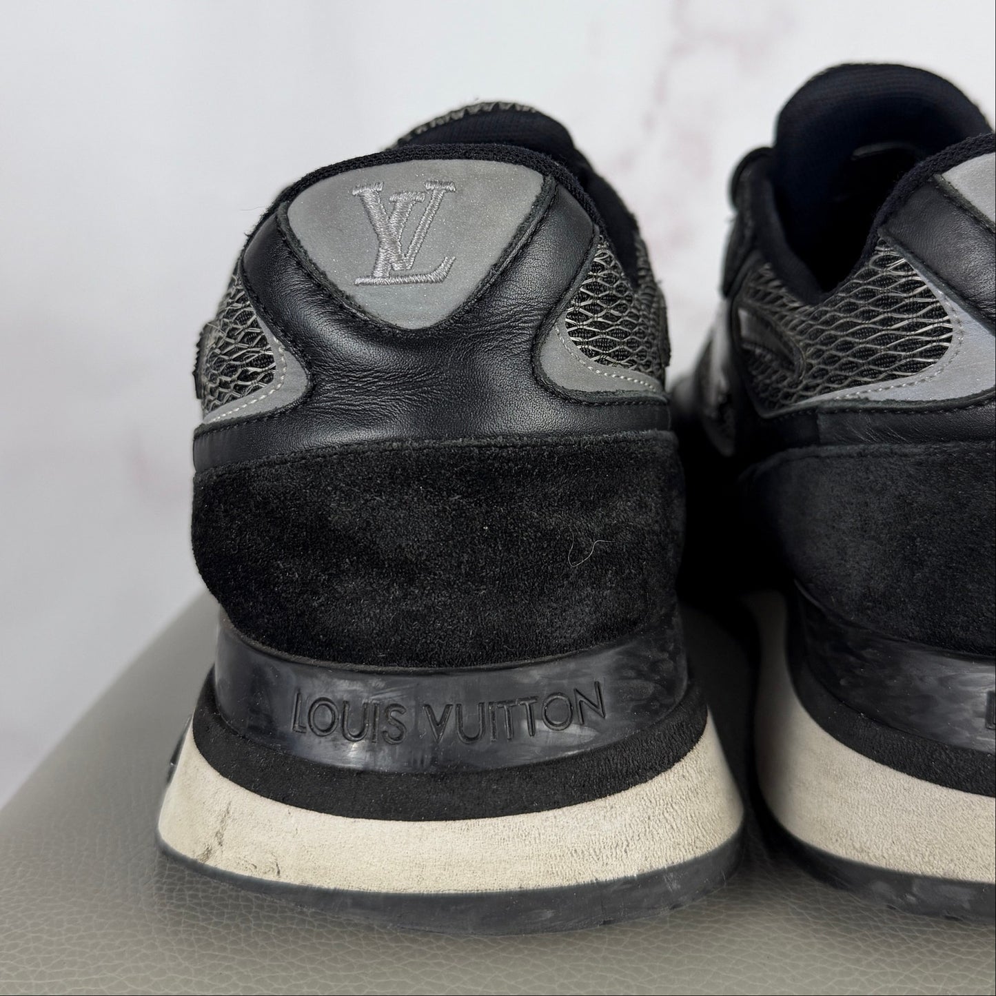 Louis Vuitton Black Run Away Sneaker