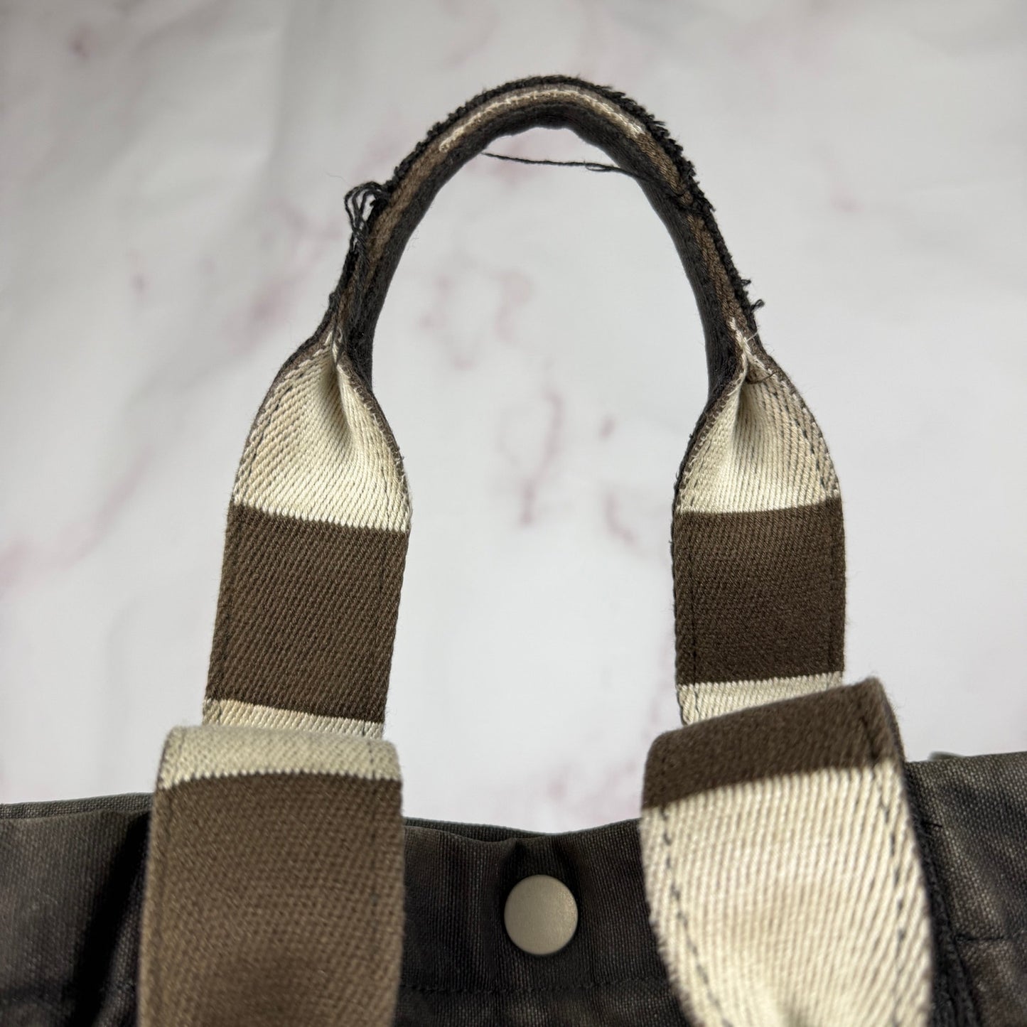 Porter-Yoshida & Co. Black Canvas Mini Tote