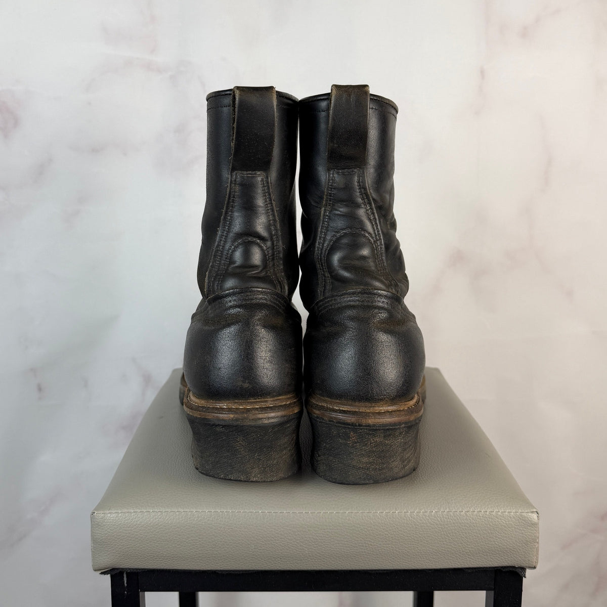 Red Wing 218 Logger Brown Leather Boots
