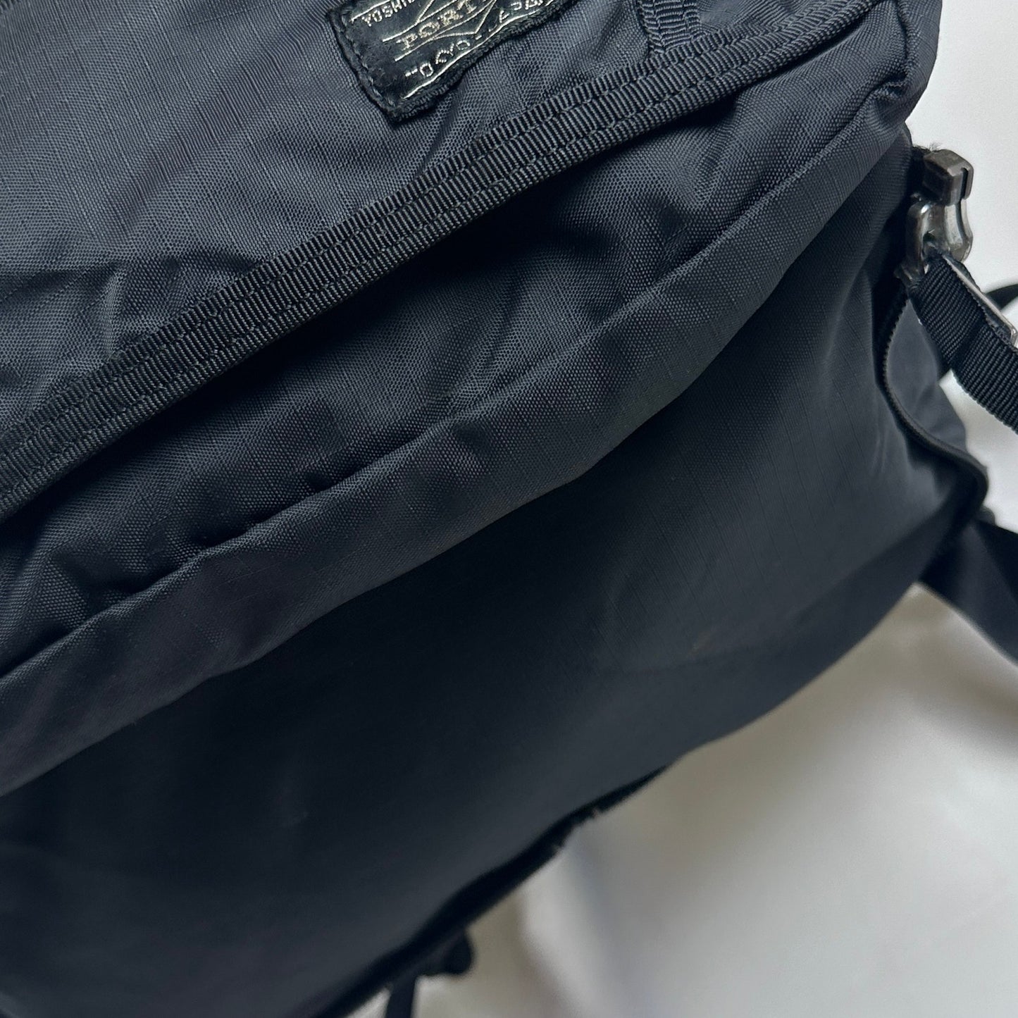 Porter Yoshida & Co. Black 2-Way Packable Tanker Backpack