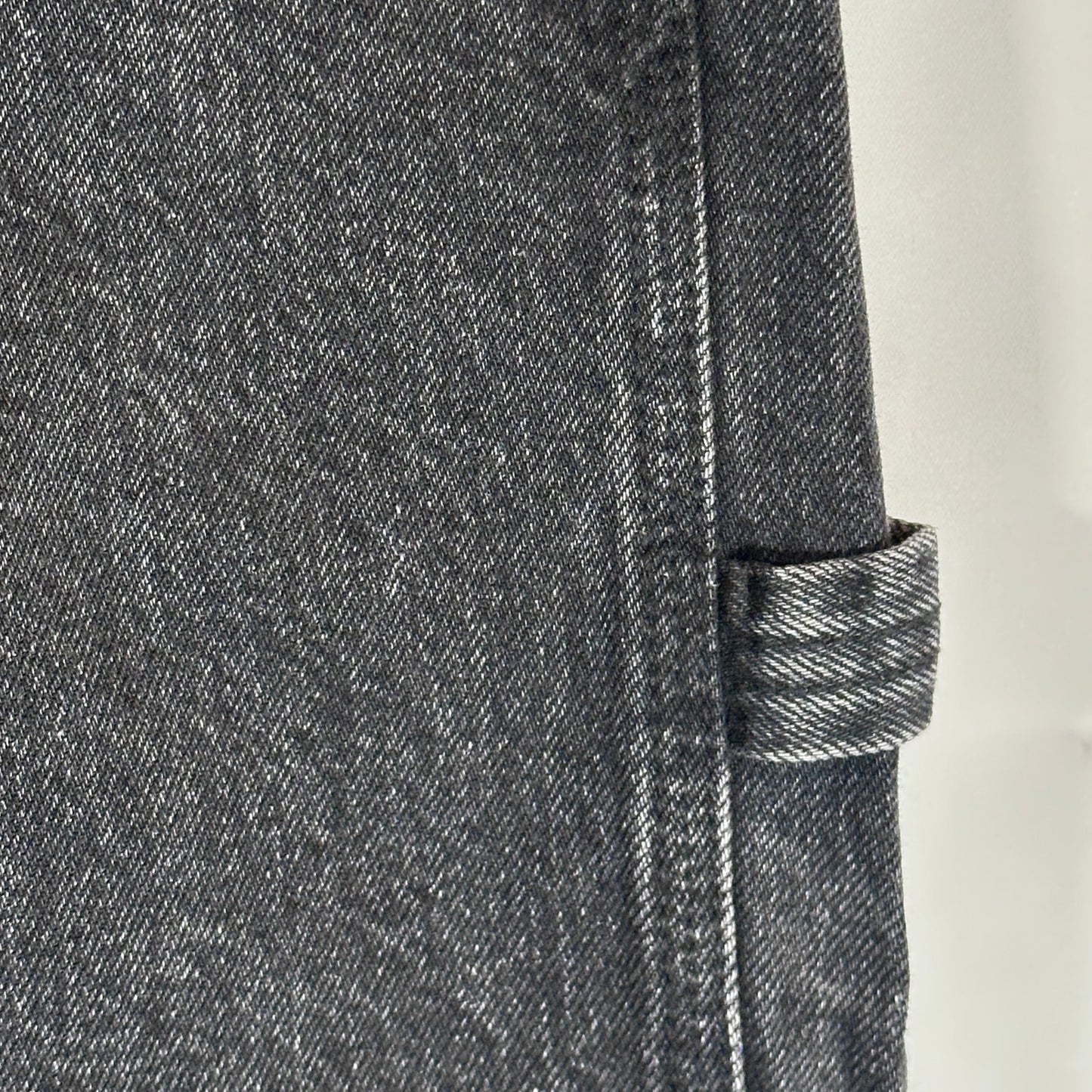 Birth of The Teenager Black Sparkle Denim Painter Shorts
